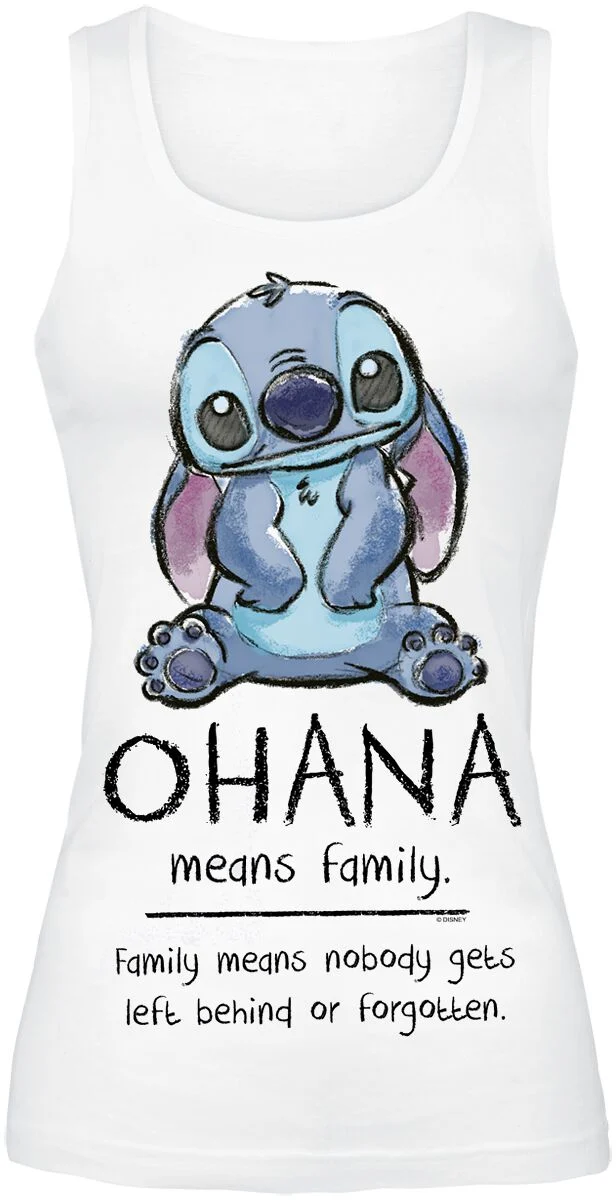 Ohana Means Family | Lilo & Stitch Top