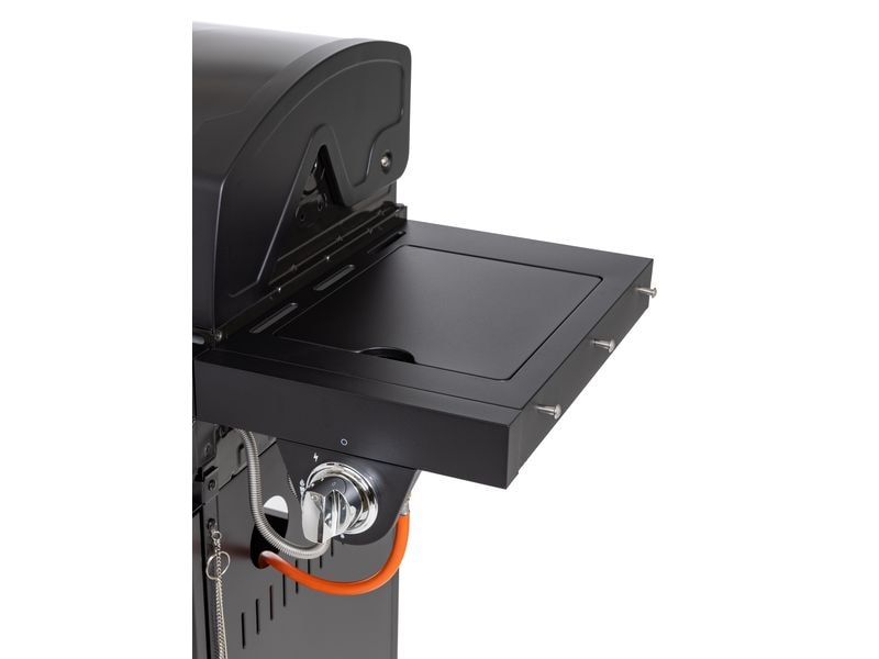 STRUCT Gasgrill Austin 5B Mobiler Gasgrill mit 5 Brennern und einer Seitenkochstelle