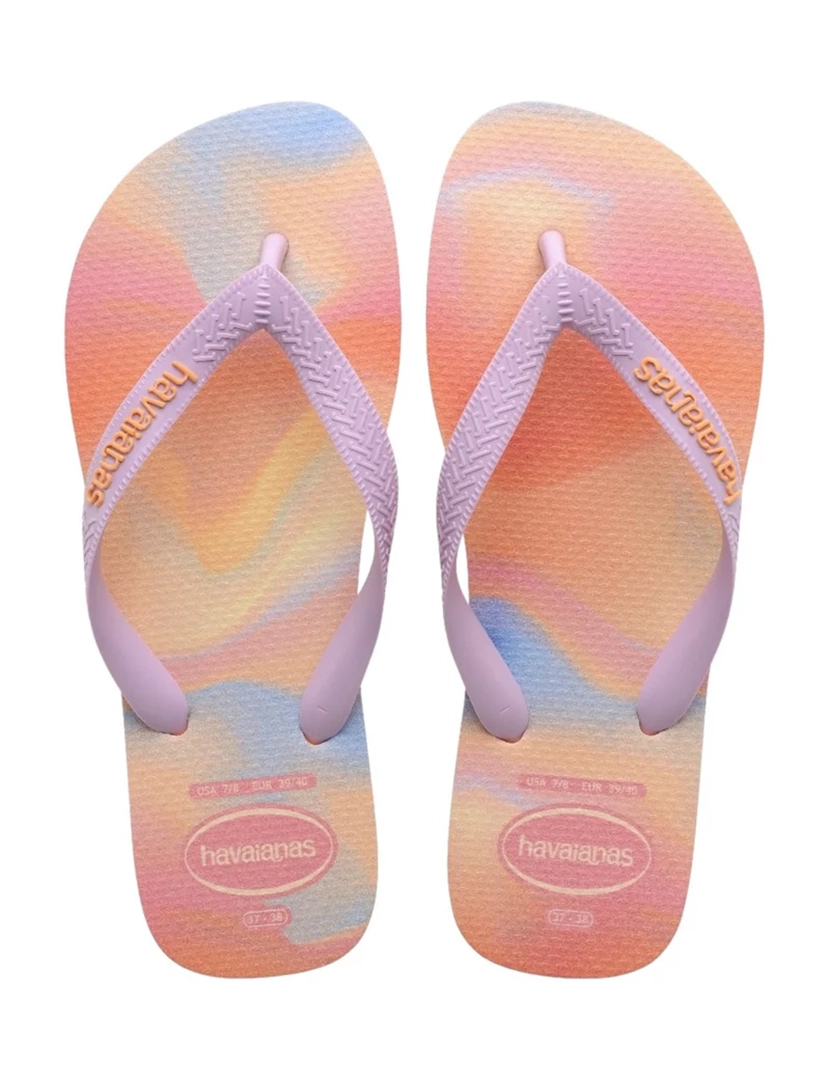 Top Fashion Peach Flip Flops