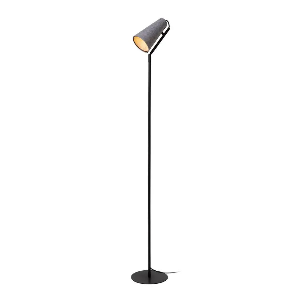 Lucide BENSEN Vloerlamp - Grijs