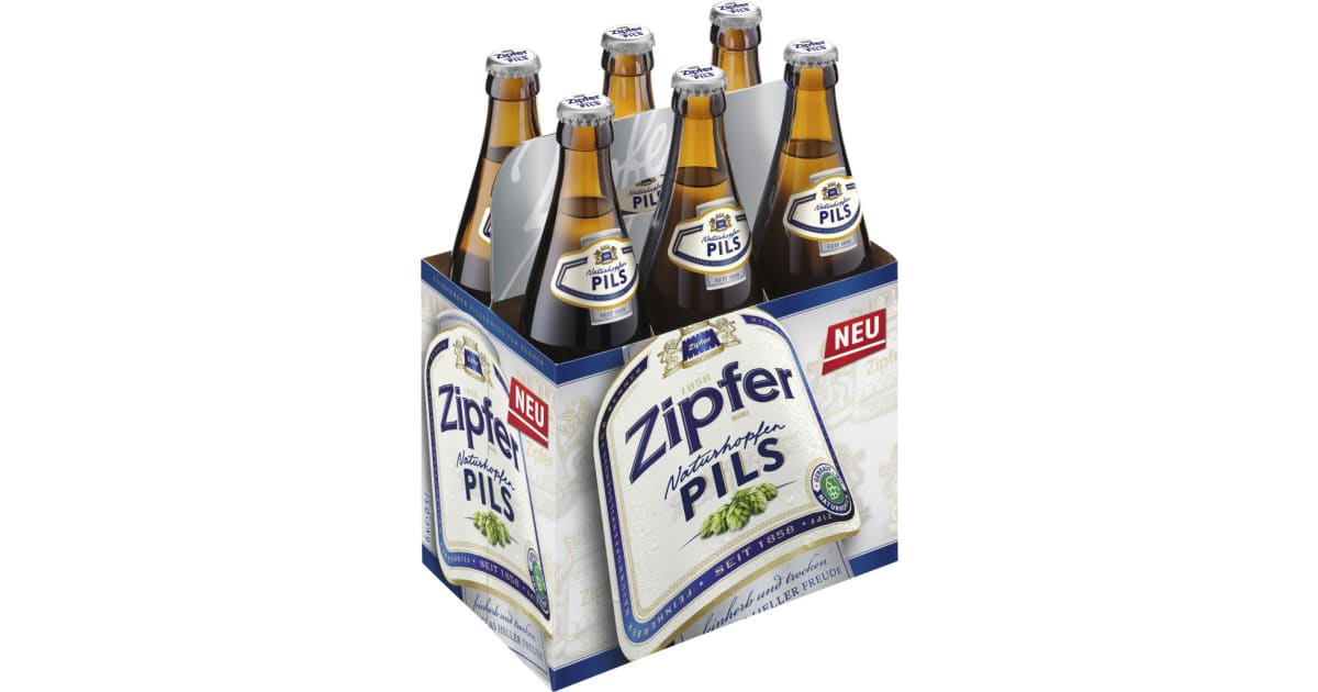 Zipfer Pils Tray 6x 0,5 Liter (Mehrweg)