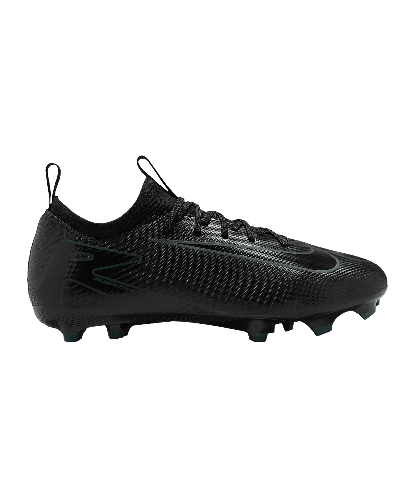 Nike Jr Air Zoom Mercurial Vapor XVI Academy FG/MG Shadow Kids Schwarz F002