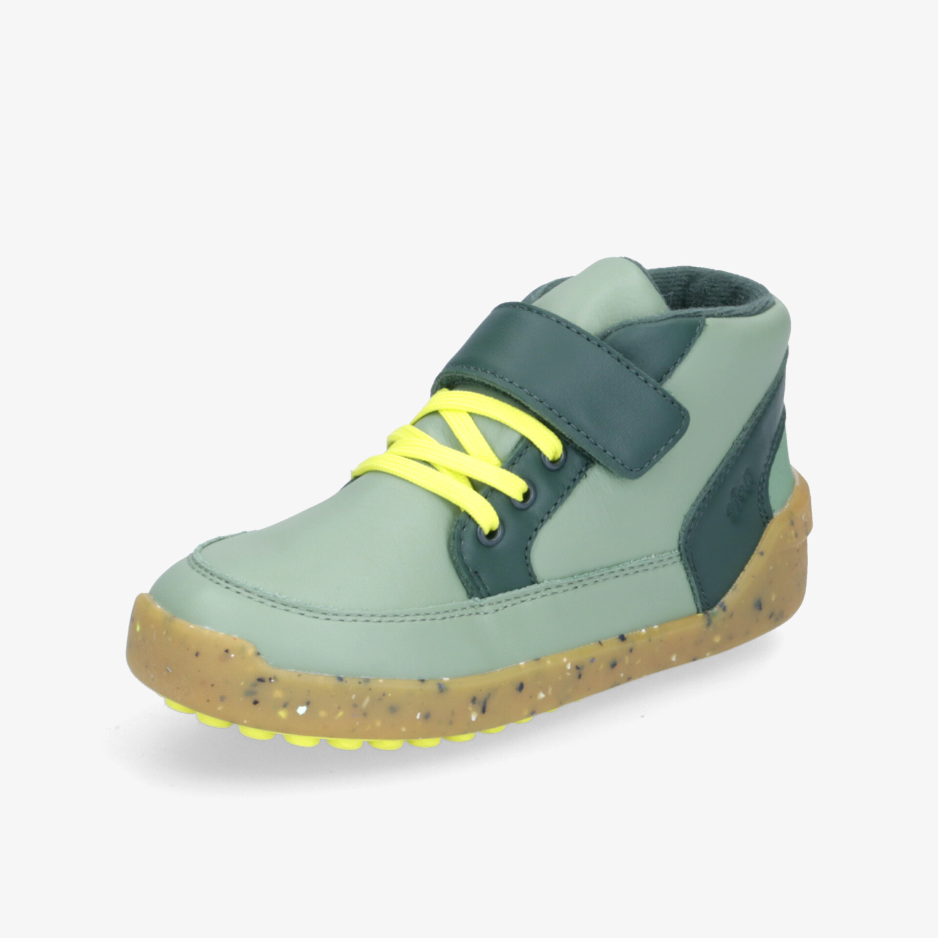 Sfoli Citi Kinder Klettstiefel grün
