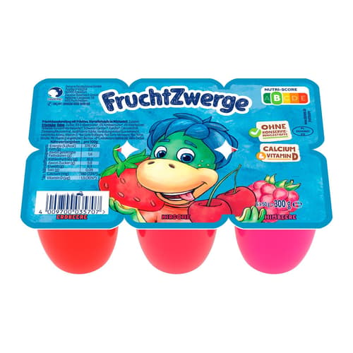 Fruchtzwerge Erbeere-Kirsche-Himbeere