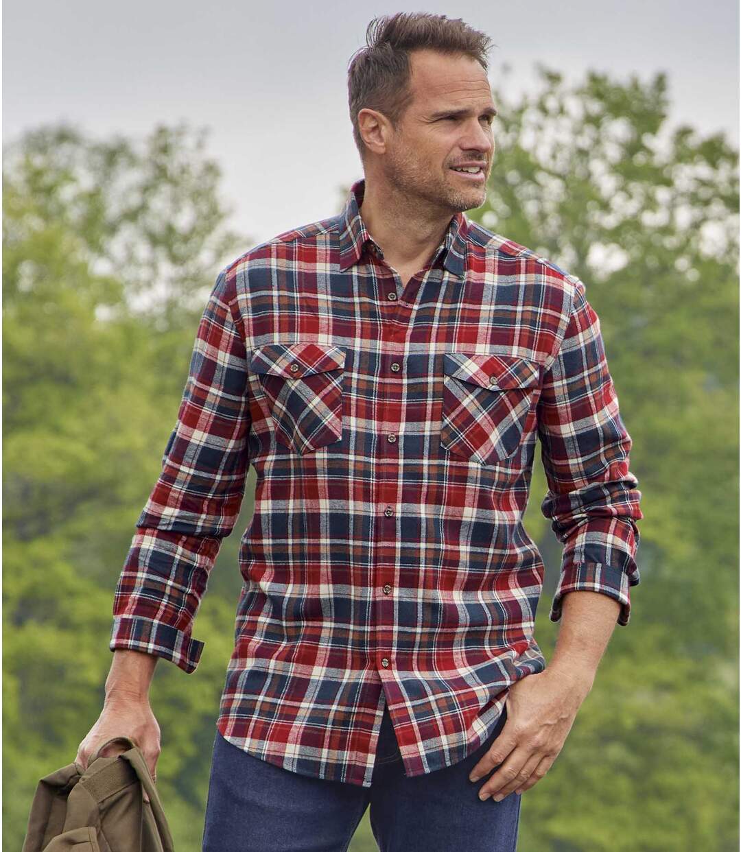 Chemise Flanelle à Carreaux Authentique