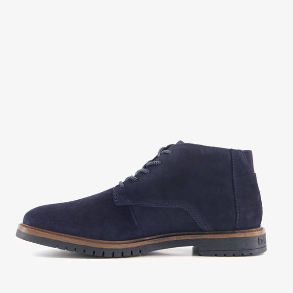Bugatti hoge leren veterschoenen blauw