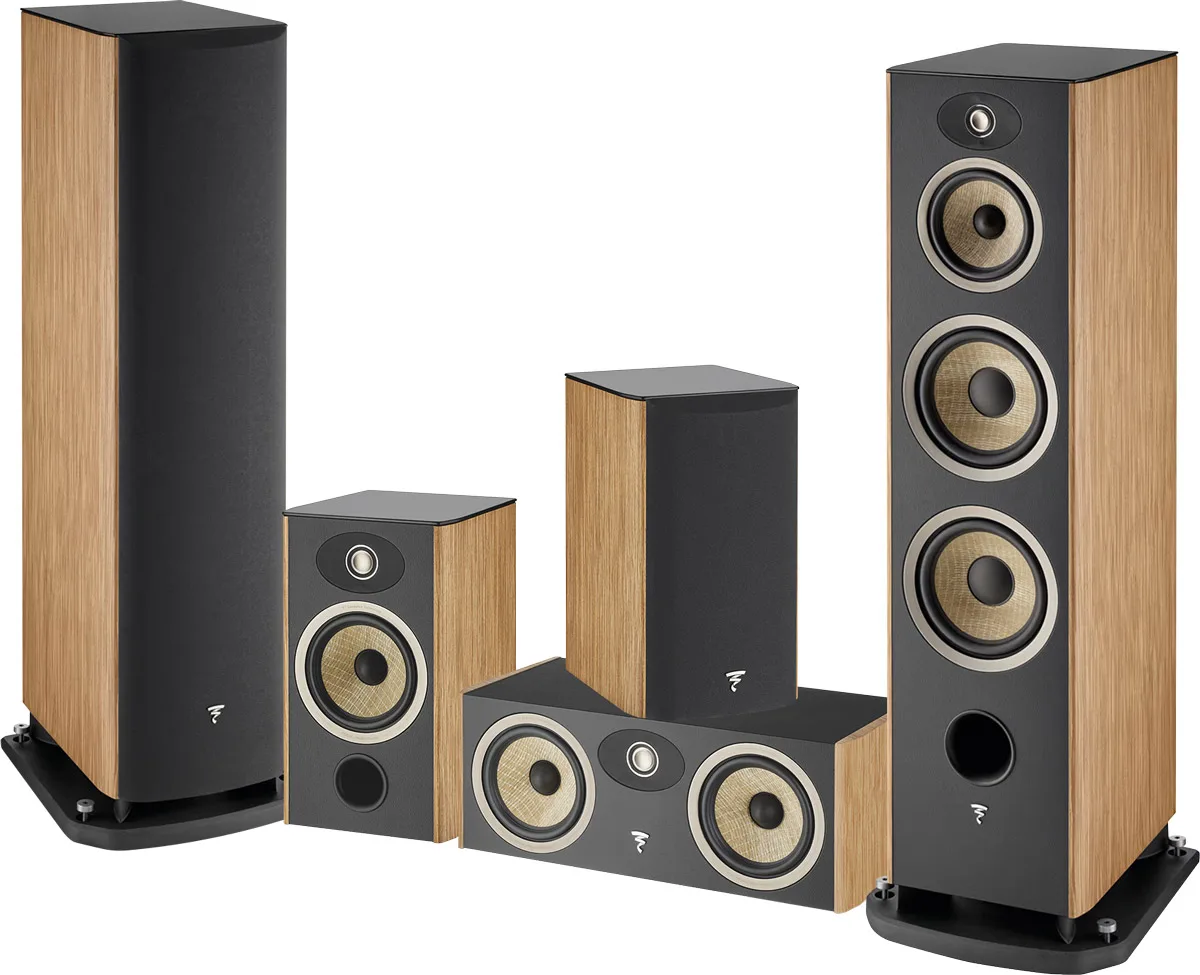 Focal Aria Evo X N°4 System Noyer Packs enceintes grand spectacle