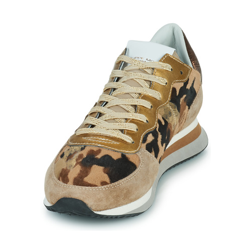 Philippe Model - TROPEZ X LOW WOMAN Camo / Beige / Oro
