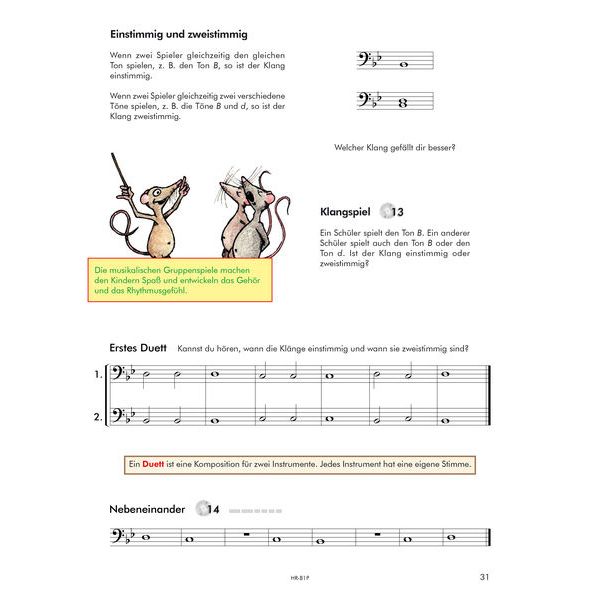 Horst Rapp Verlag Bläser-Team 1 Trombone