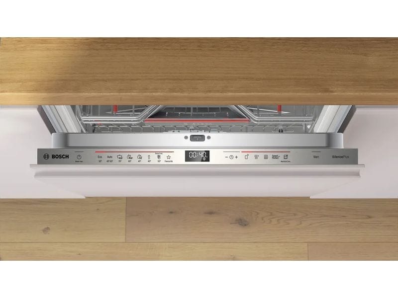 Bosch Einbaugeschirrspüler SMD6ECX12E Vollintegrierter Geschirrspüler 60 cm