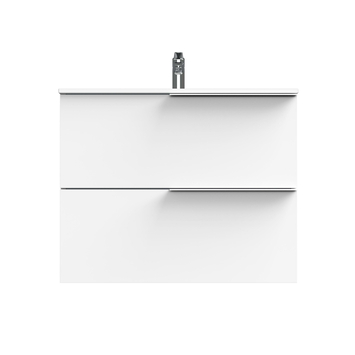 Tiger badmeubelset Pocket 80 cm met 2 lades Wit