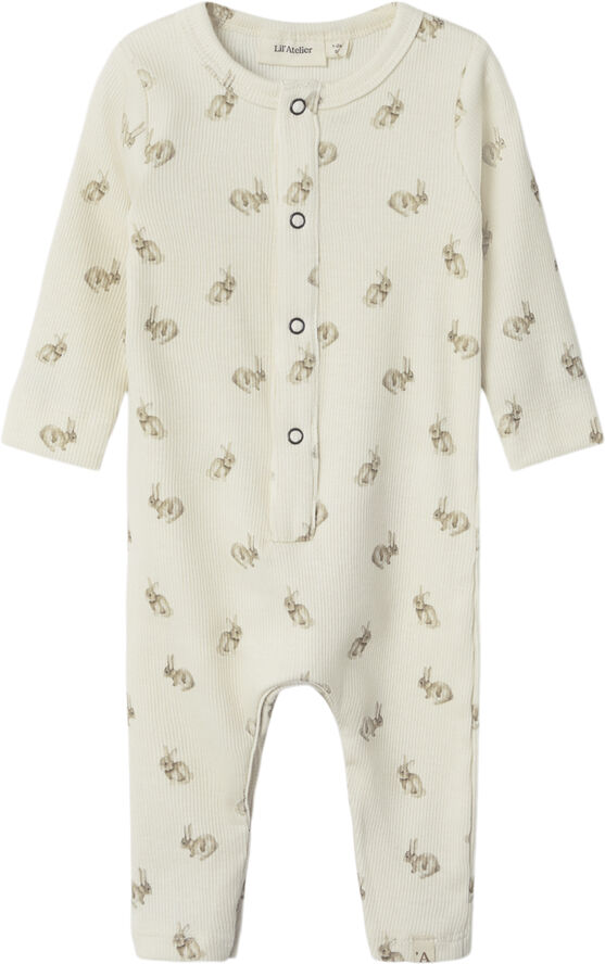 Lil' Atelier NBNLAVO EMO LS SLIM SUIT LIL Turtledove/rabbit