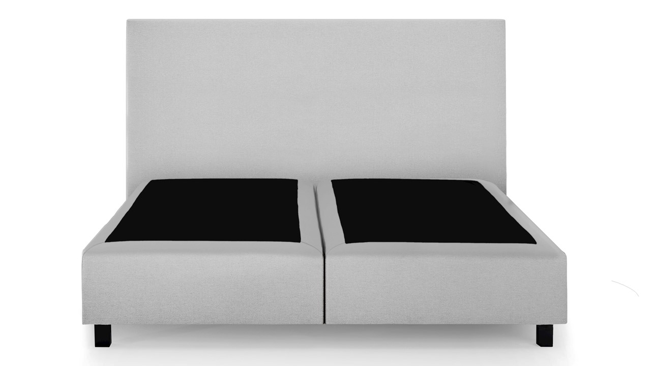 Boxspring Autentik Tunn zonder matras light grey