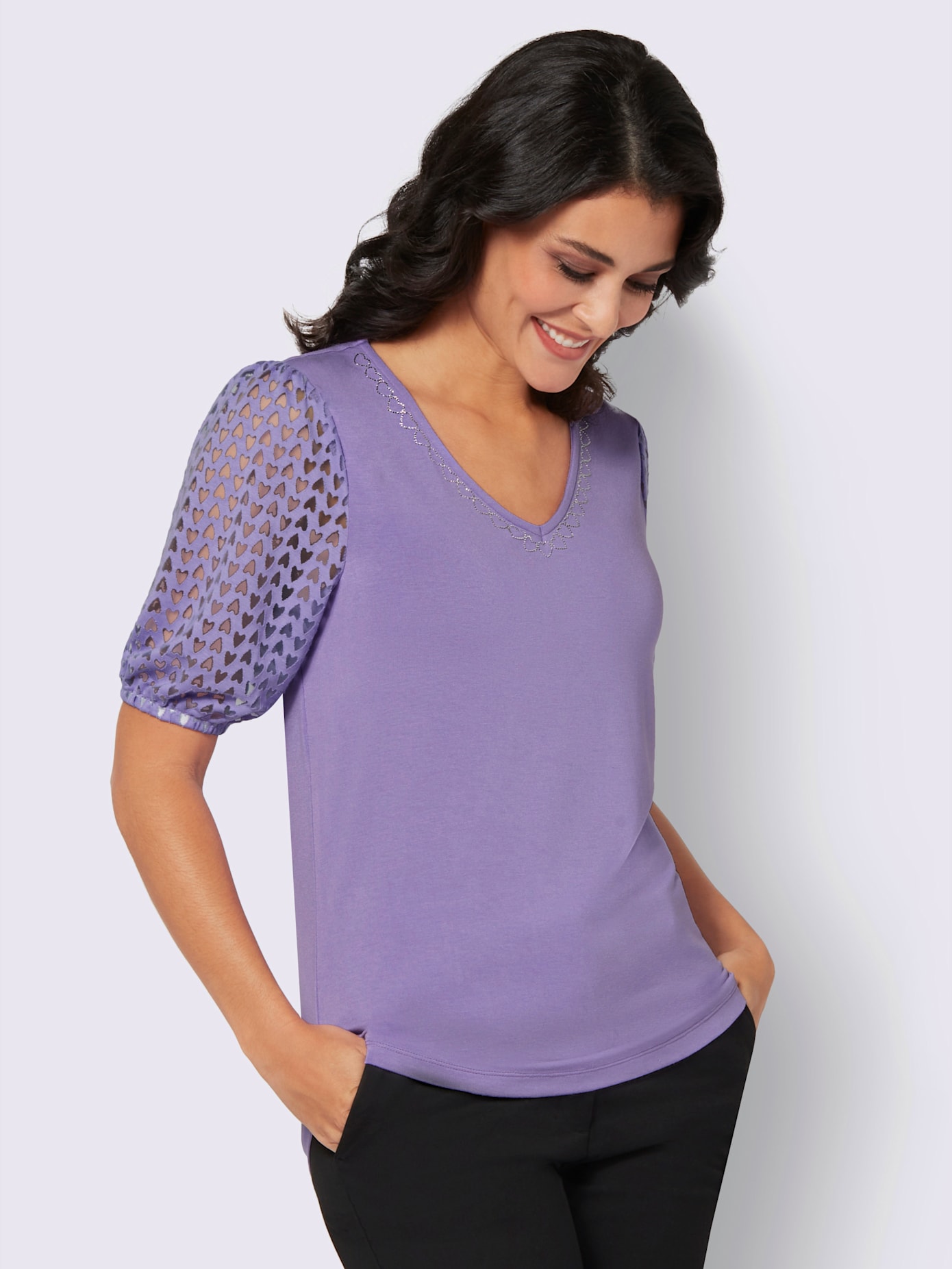 T-shirt viscose