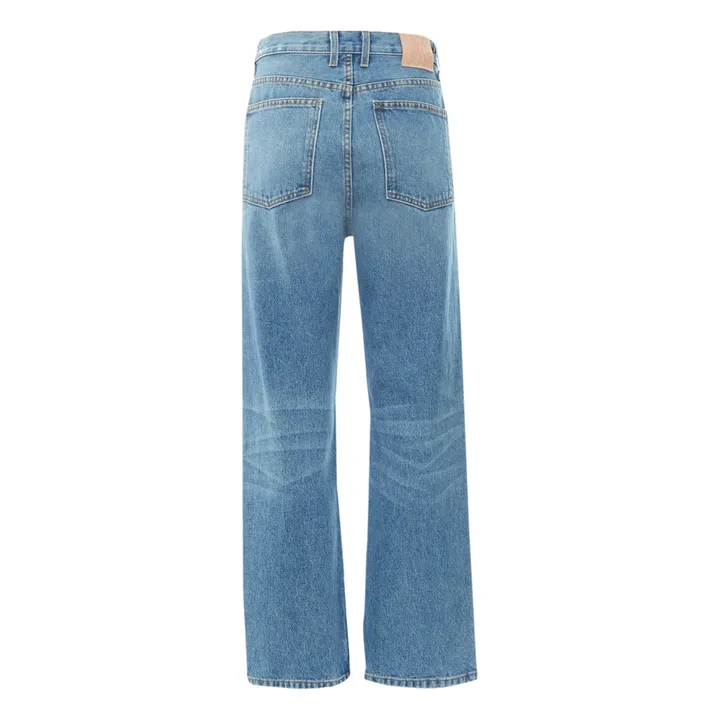 B Sides Jean Droit Taille Haute Plein | Reese Vintage