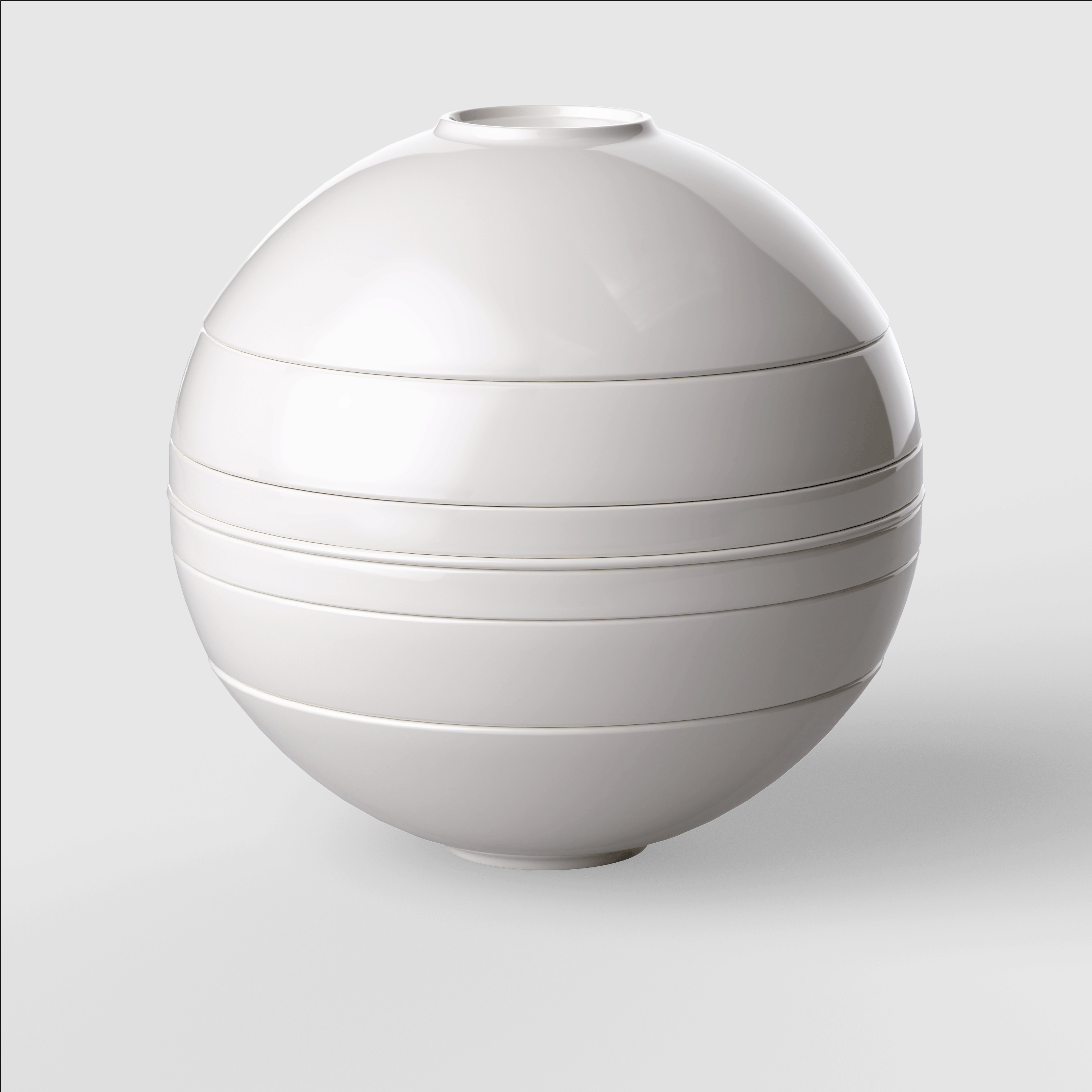 La Boule Dinnerware set White, Premium Porcelain