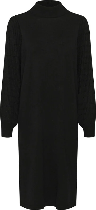 Kaffe KAnanna Knit Dress Black deep