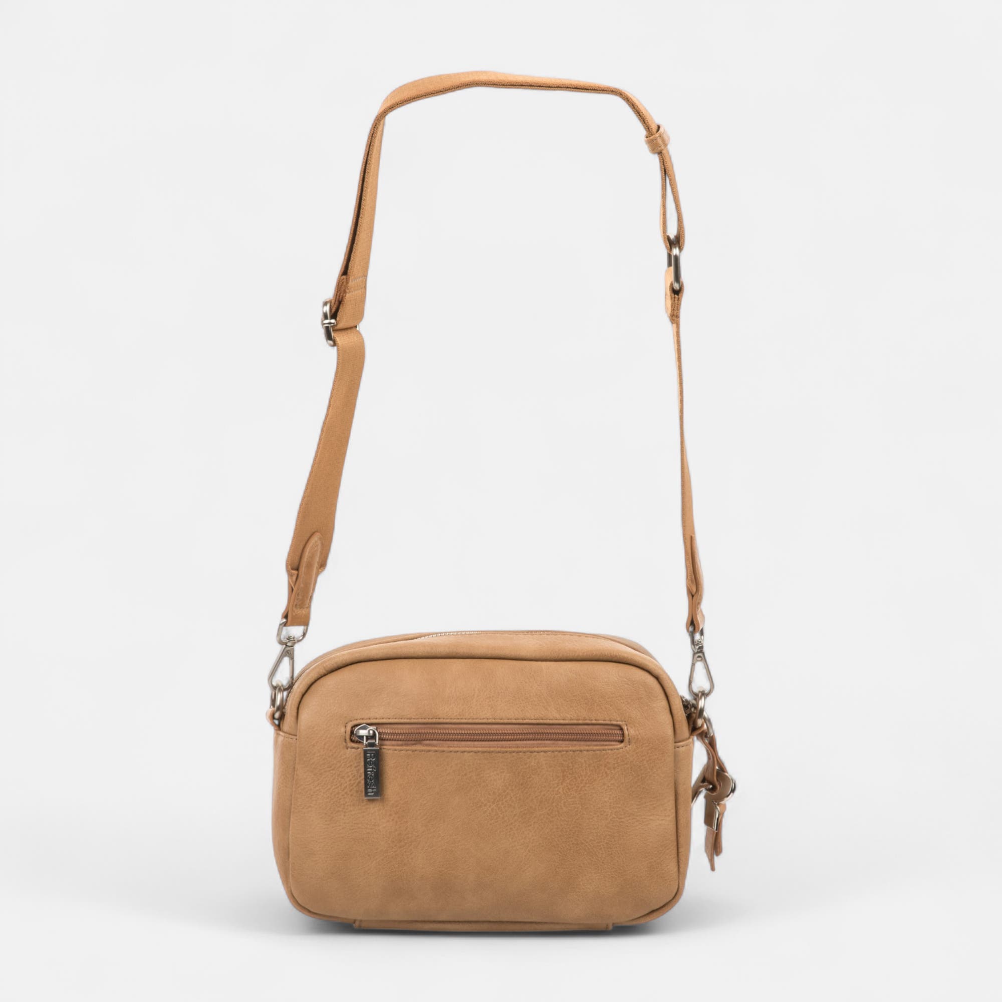 Sac bandoulière camel