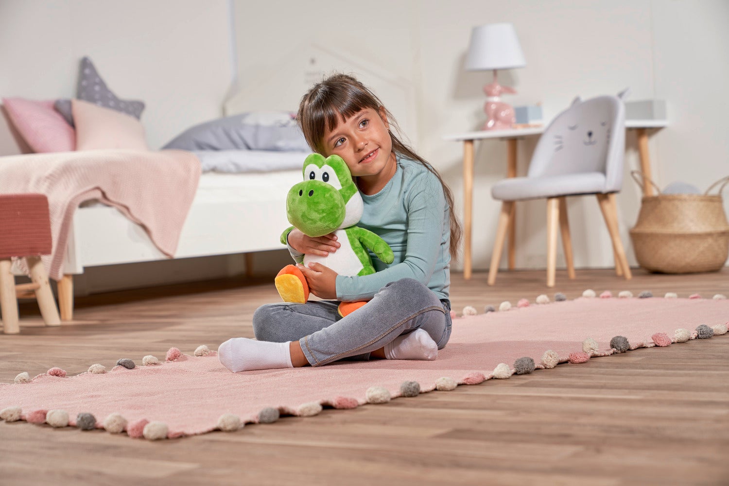 Nintendo knuffel Super Mario Yoshi 15 x 18 x 30 cm
