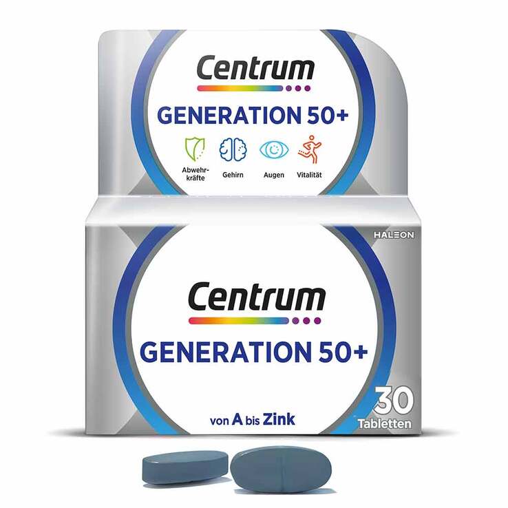 Centrum Generation 50 + Tabletten, 30 St