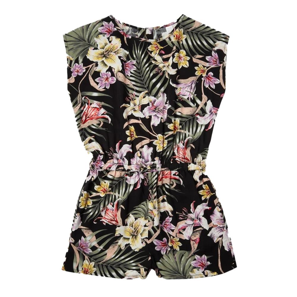 O'Neill Combishort Noire à Motifs Fille O'Neill Print Playsuit