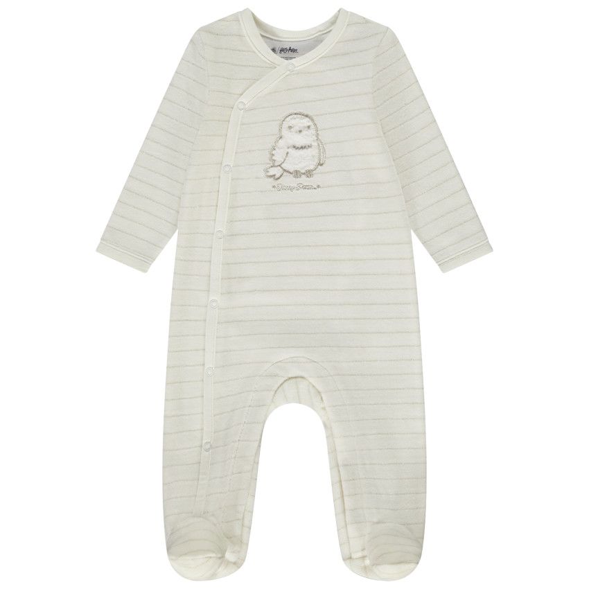 Dors-bien patch Hedwige Warner pour bébé fille avec ouvertures différentes selon l'âge - Ecru