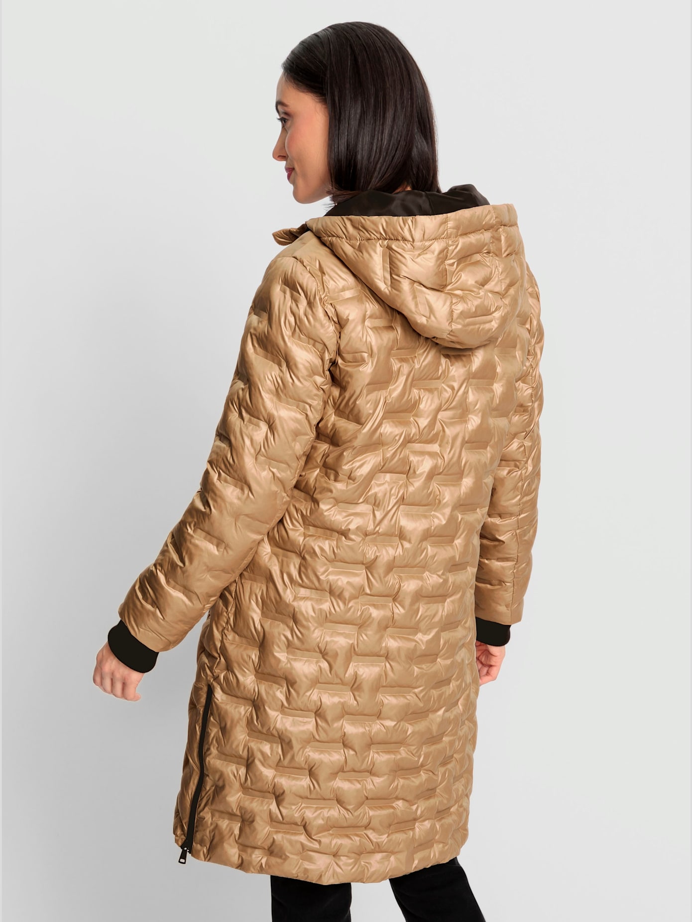 Manteau matelassé superbe motif matelassé
