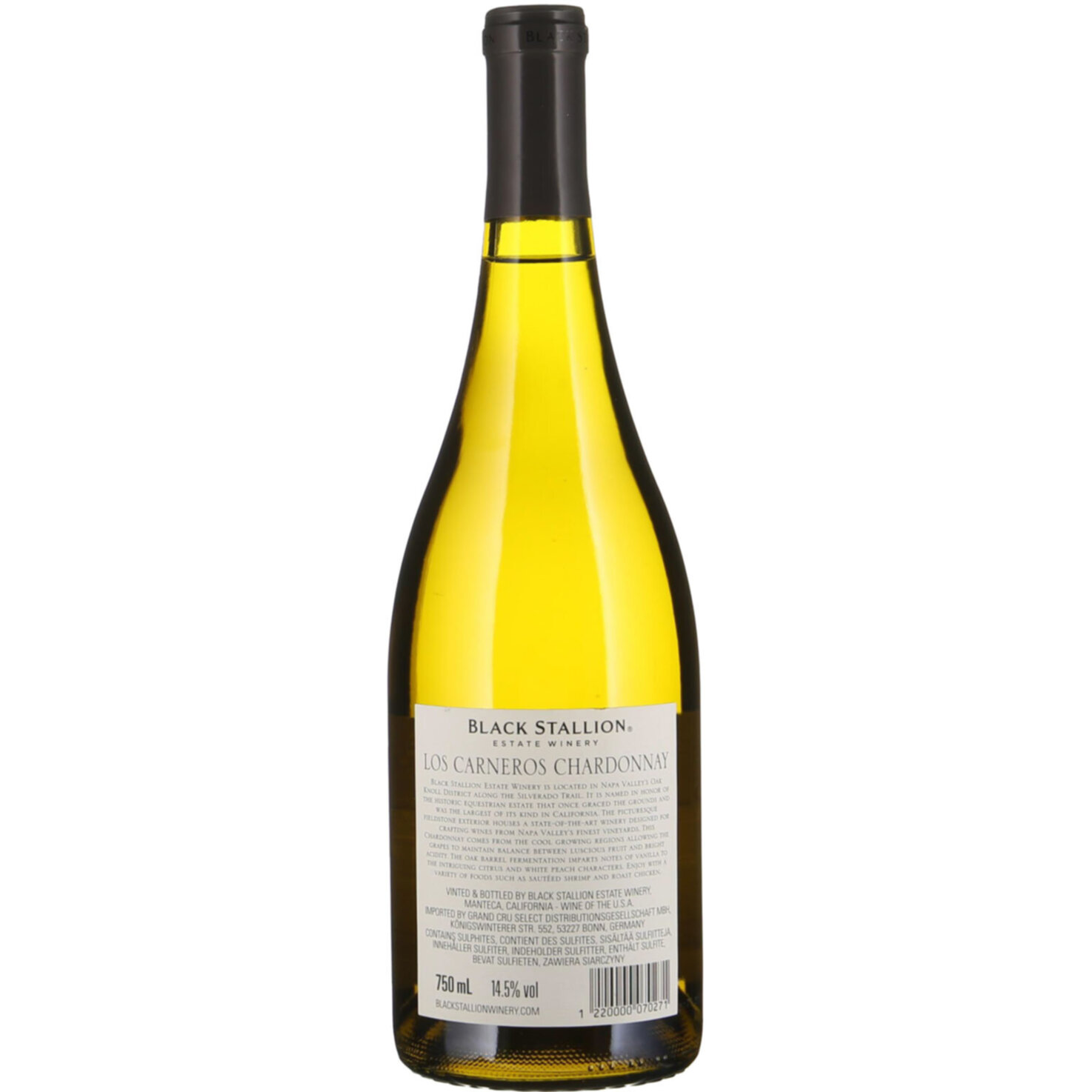 Black Stallion Chardonnay Napa Valley -75cl