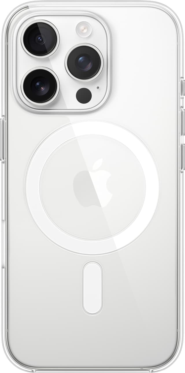 Apple iPhone 16 Pro mobiltelefon etui (Gennemsigtig)