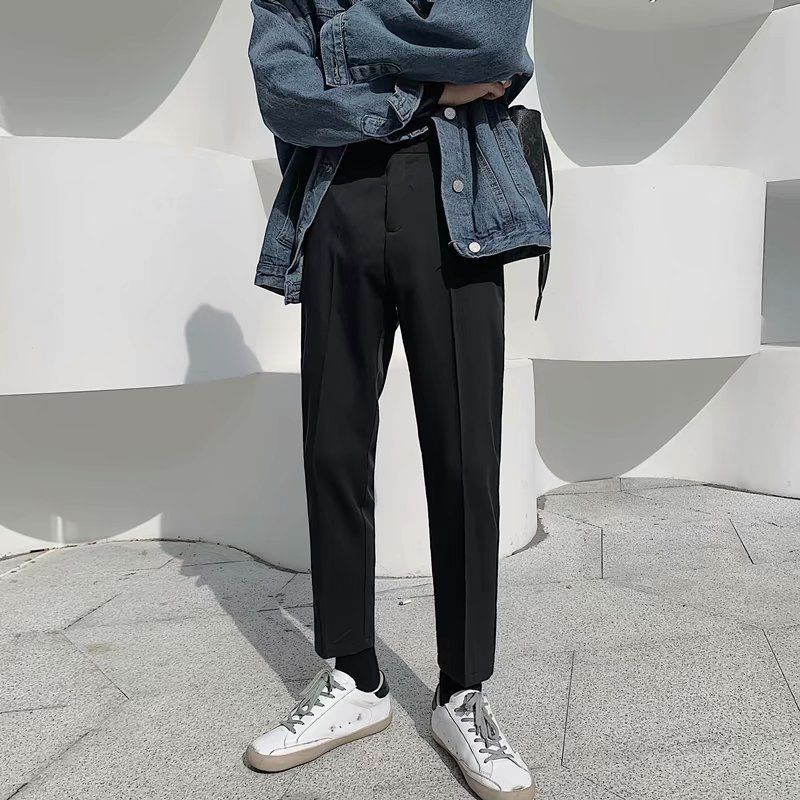 GRAYCIOUS - Cropped rechte broek