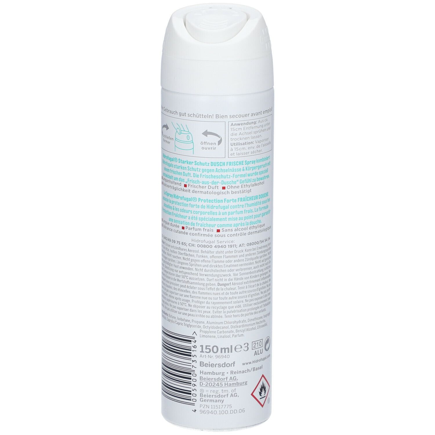 HIDROFUGAL DUSCHFRISCHE Spray