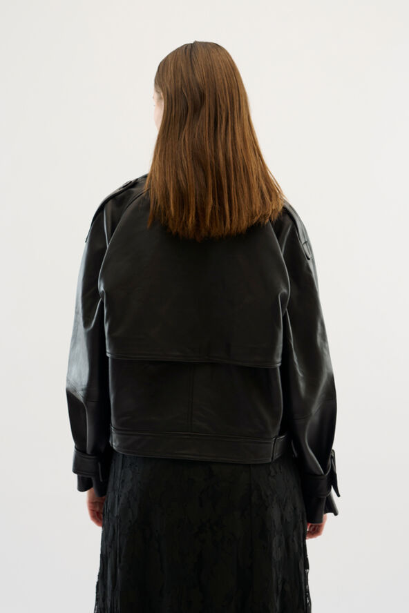 Karen by Simonsen KBPuk Leather Jacket Meteorite