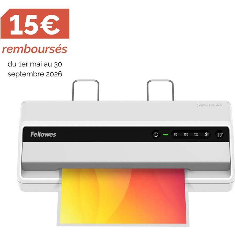 Plastifieuse Saturn A4 Fellowes