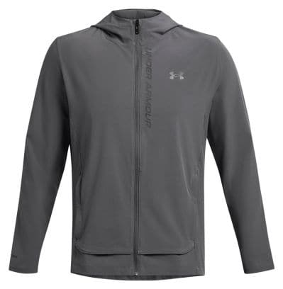 Veste coupe-vent Under Armour OutRun The Storm Gris Homme