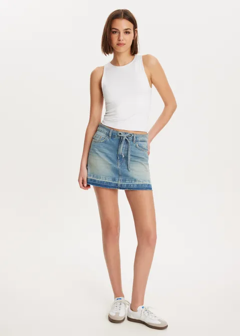 Denim rok blauw (BLW.USM)