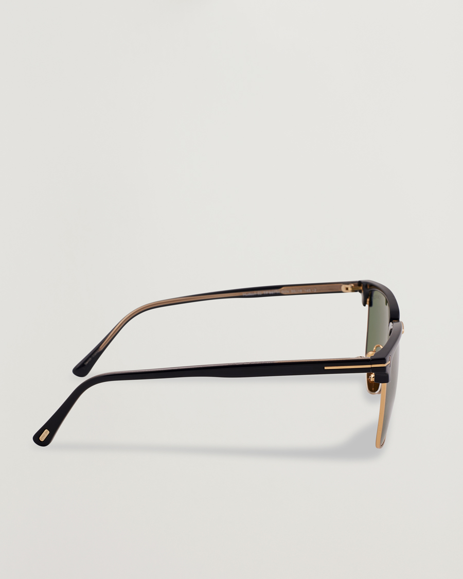Tom Ford Hudson FT0997-H Metal Sunglasses Black/Green