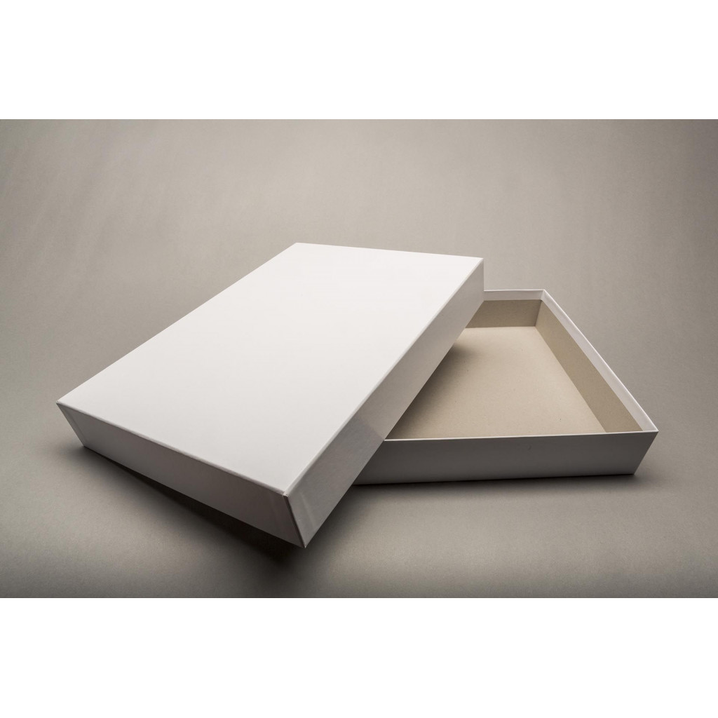 Grande Boîte Blanche Rectangulaire