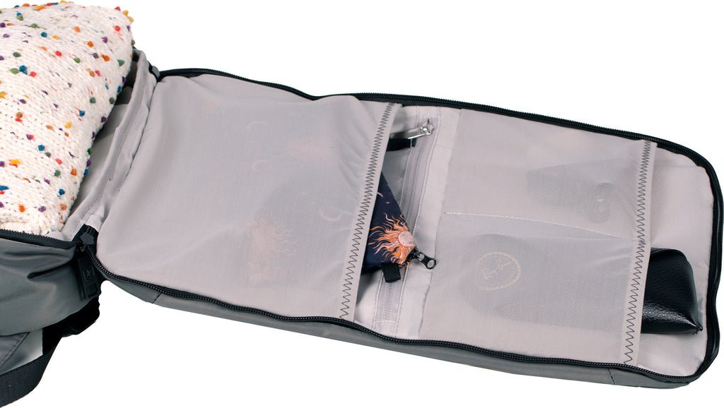 Mochila Executive Cinza Oxford