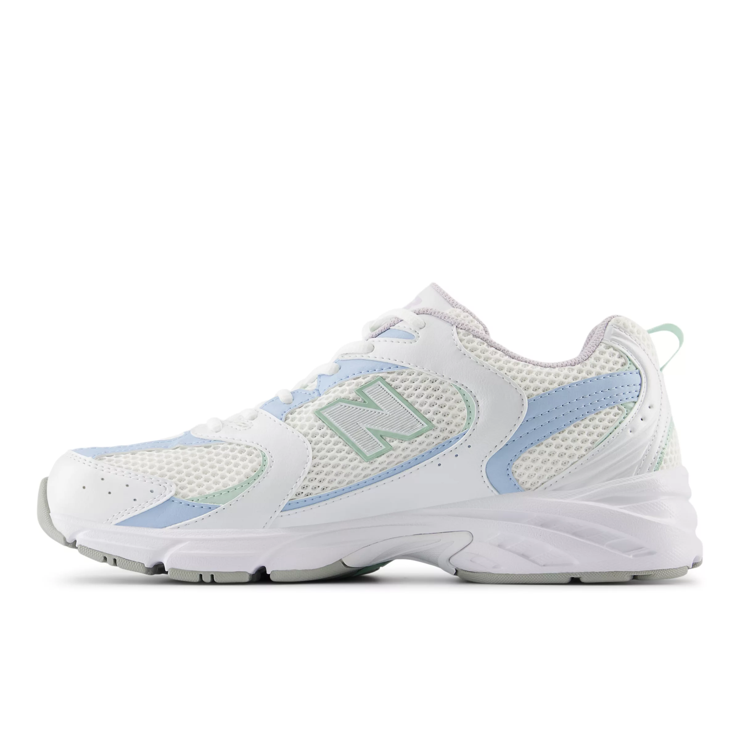 530 White con light chrome blue e clay ash