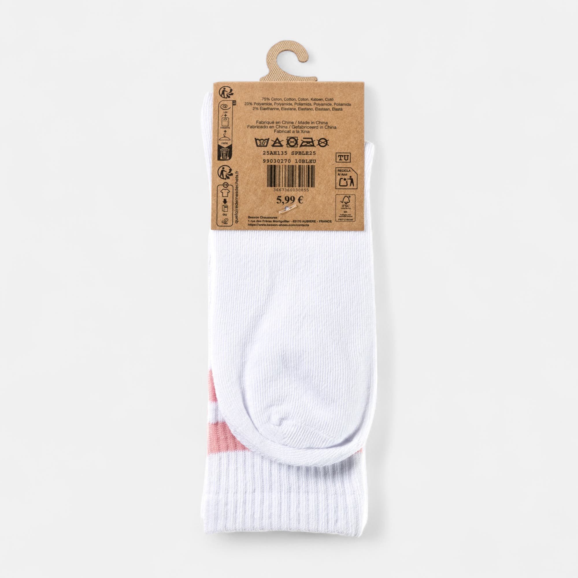 Chaussettes Femme bleu