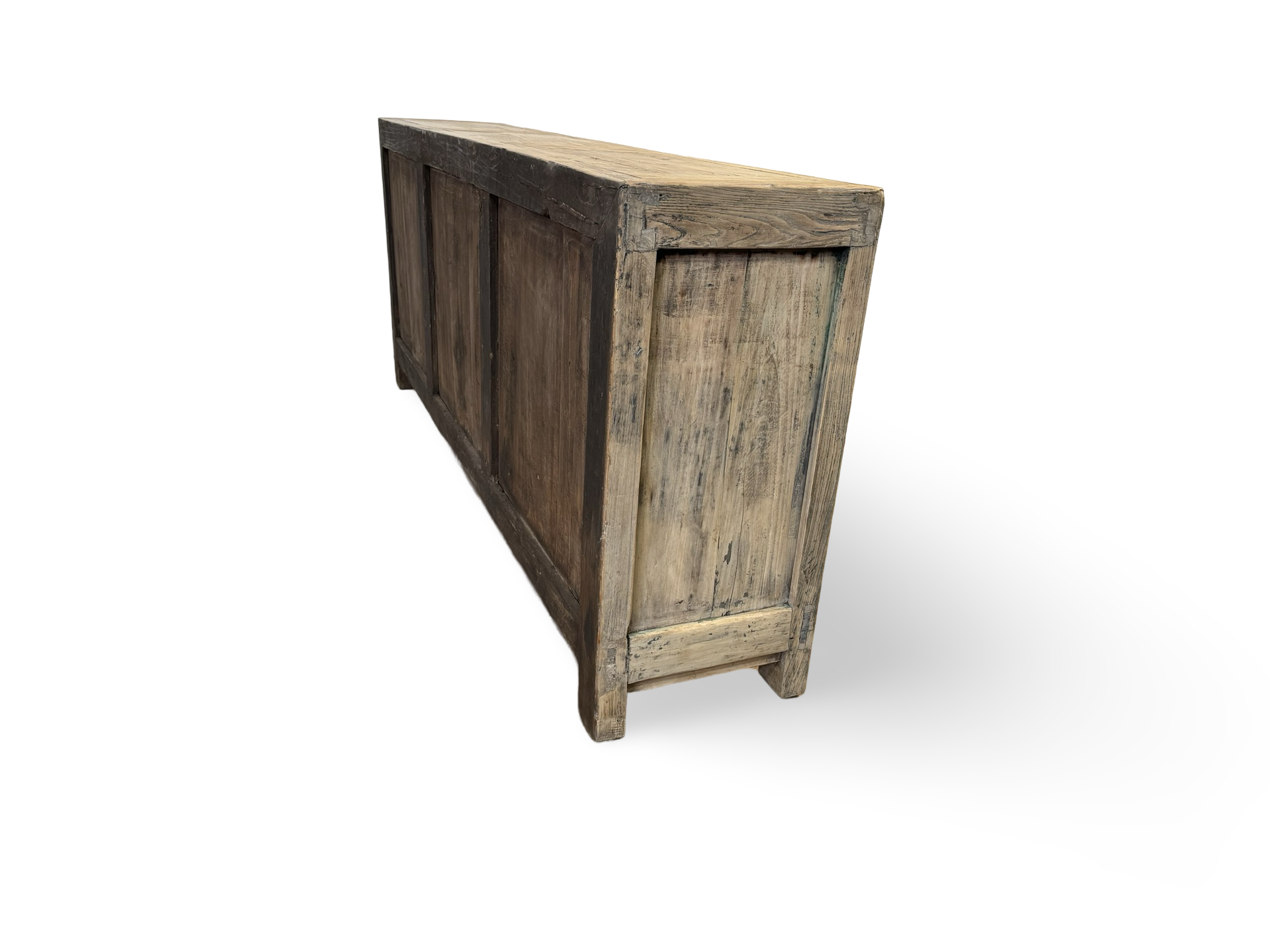 Dressoir 6 Deur naturel + witten deuren