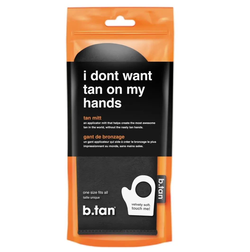 B.Tan - i don't want tan on my hands handske Påføringshandske