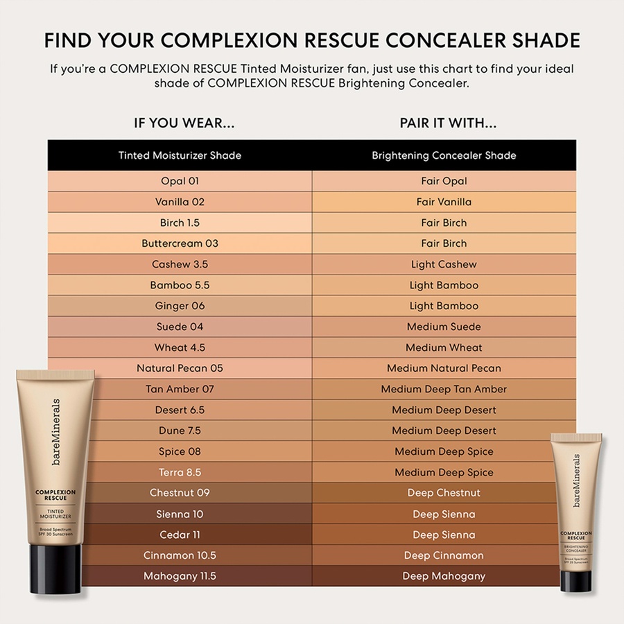 bareMinerals Complexion Rescue Brightening Concealer SPF25 Fair Opal 10ml