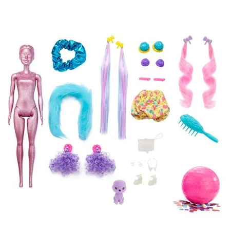 Barbie Color Reveal Hair Feature Spielset - Cupcake