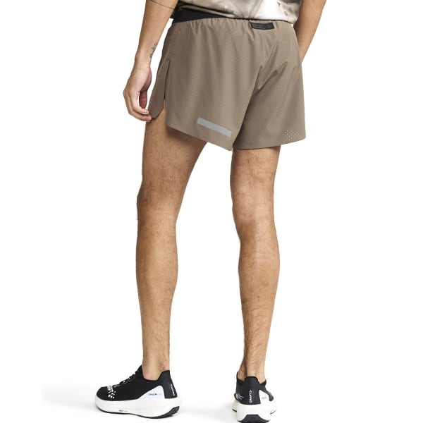 Short running CRAFT PRO HYPERVENT SPLIT SHORTS 2 DK CLAY