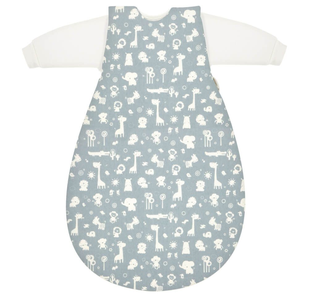 ALVI Baby-Mäxchen 3-teilig Animals blau 68/74 cm