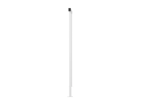 Auvent automatique capteur de vent et LED 5x3 m Jaune et blanc