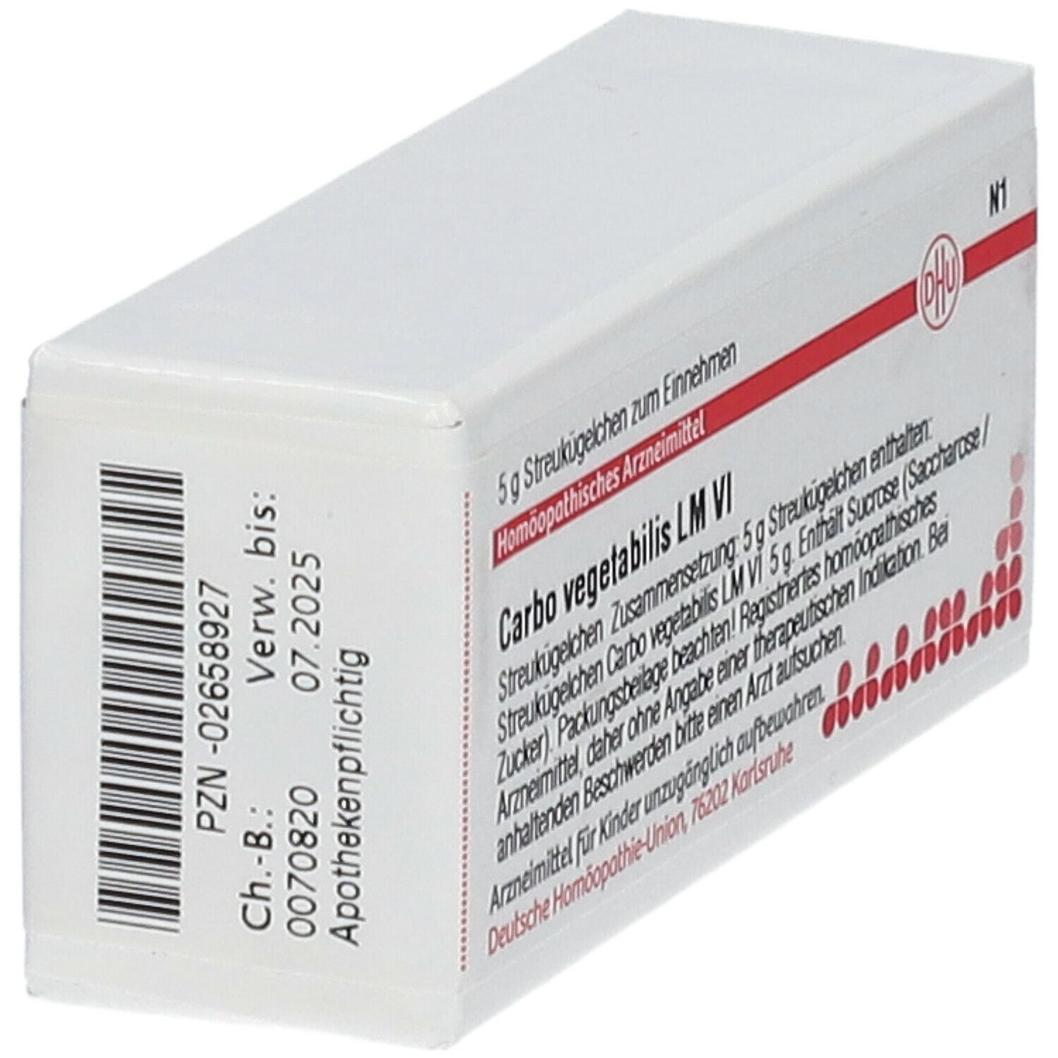 DHU Carbo Vegetabilis LM VI