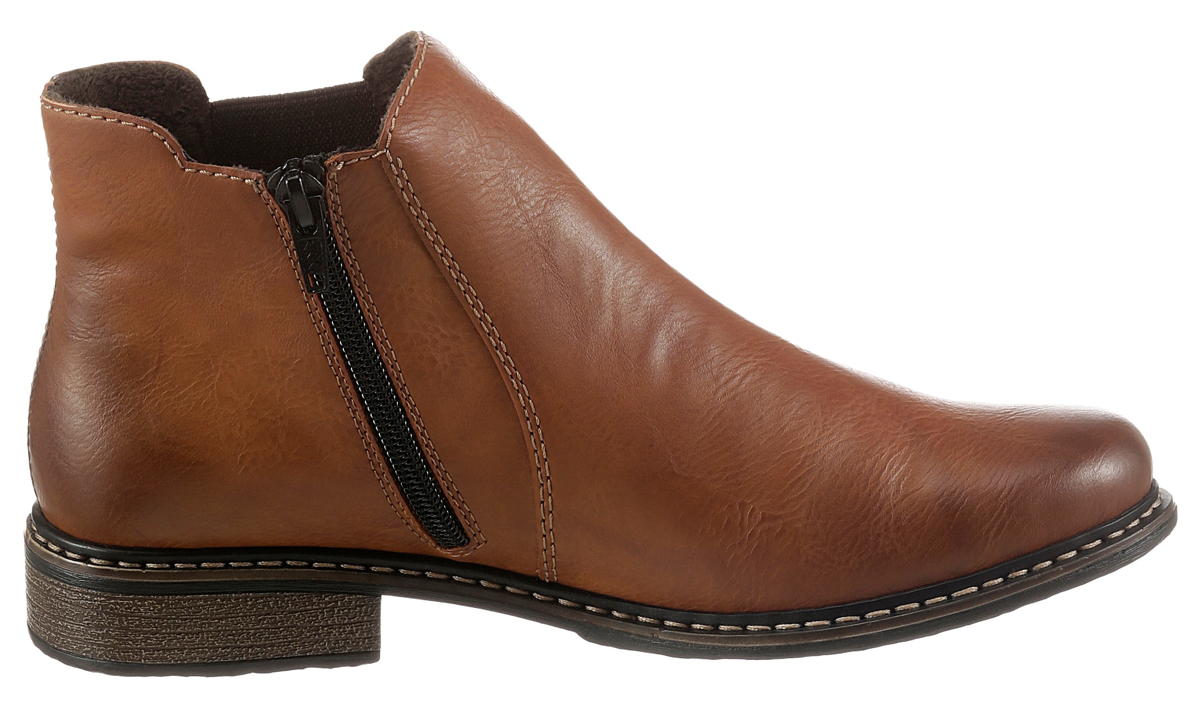 Rieker Chelseaboots  , Stiefelette, Boots, Blockabsatz, in klassischer Optik