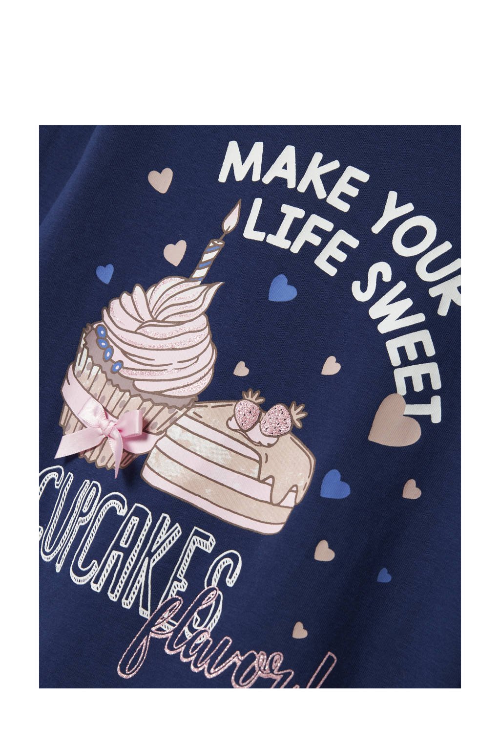 NAME IT MINI longsleeve donkerblauw